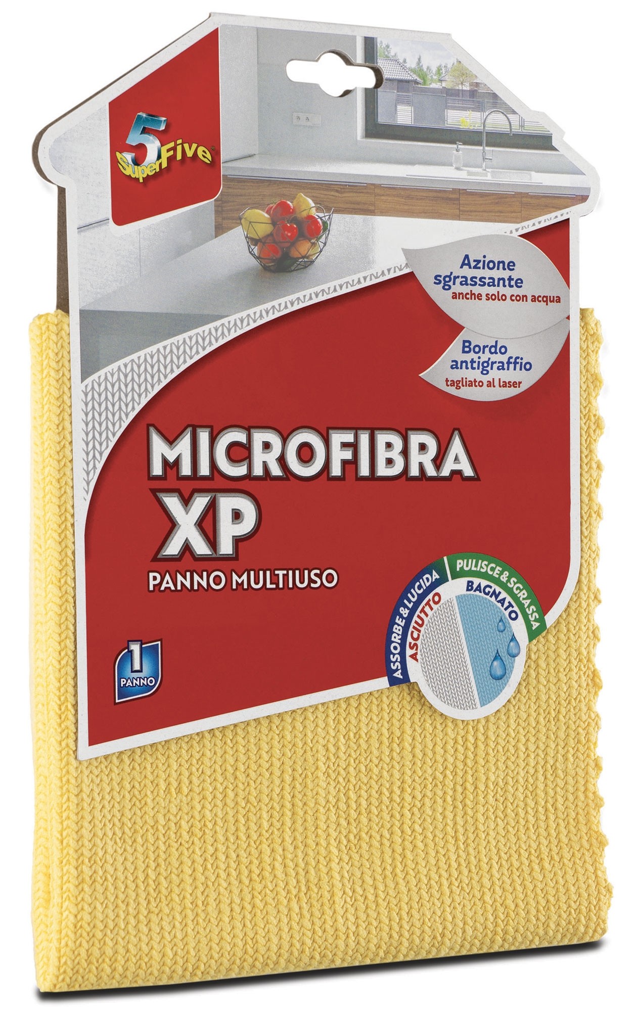 Superfive  Microfibra Xp - Multiuso - Panni - Casa