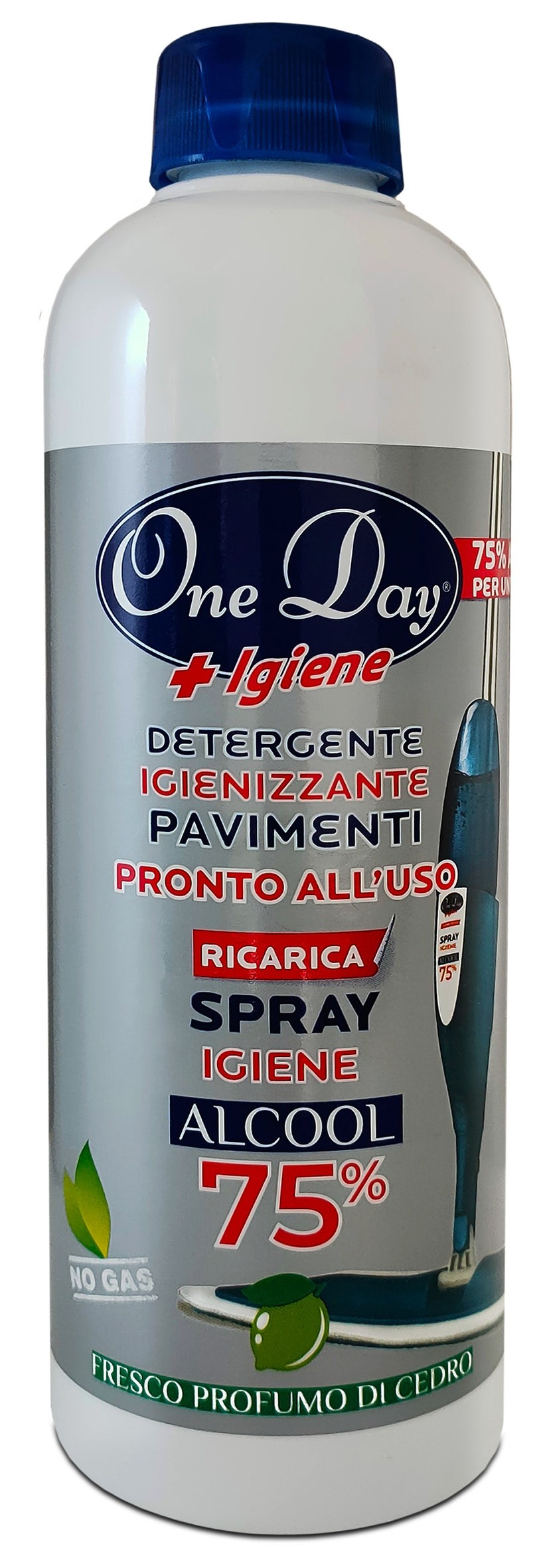 Ricarica Spray Igiene Alcool 75%