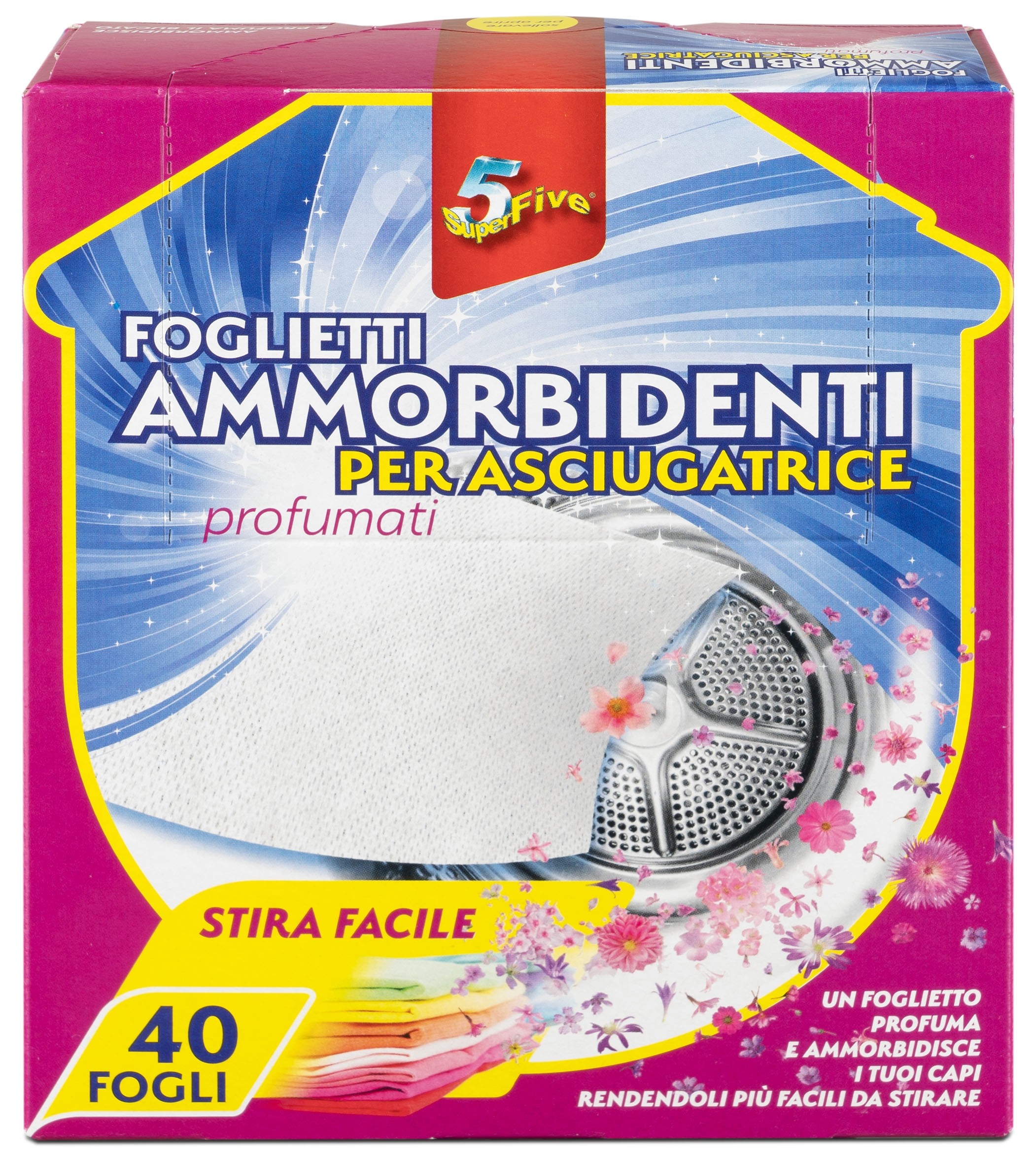 Foglietti ammorbidenti 40pz 
